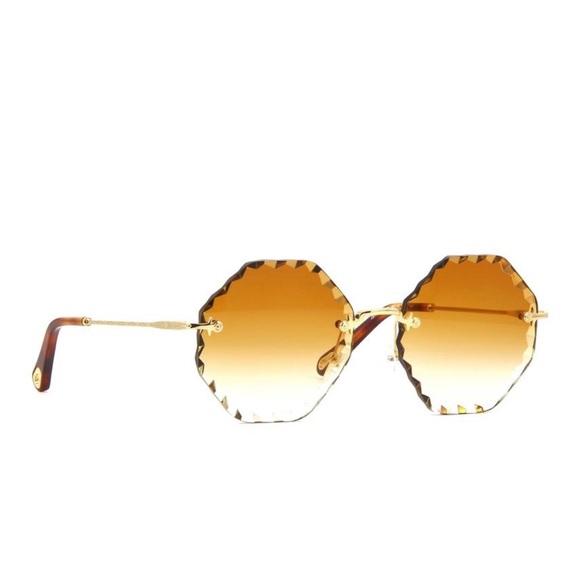 Chloe Rosie rimless Sunglasses